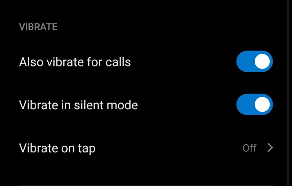 redmi note 9 vibration not working